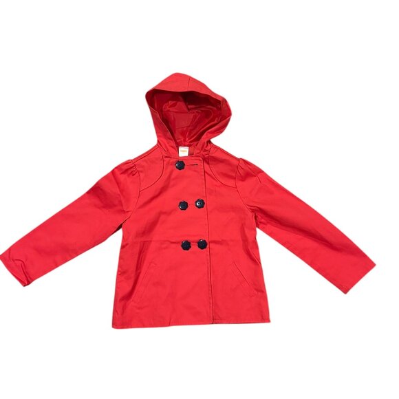 Gymboree Brightest in Class Red Trench Coat - Picture 1 of 5